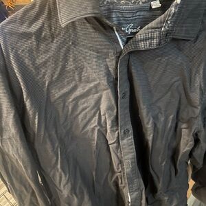 Robert Graham Black Dress Shirt